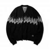 <img class='new_mark_img1' src='https://img.shop-pro.jp/img/new/icons1.gif' style='border:none;display:inline;margin:0px;padding:0px;width:auto;' />CLUCT / FLAME [CARDIGAN] (Black)