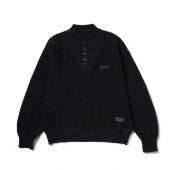 <img class='new_mark_img1' src='https://img.shop-pro.jp/img/new/icons1.gif' style='border:none;display:inline;margin:0px;padding:0px;width:auto;' />EVILACT / MIL P-KNIT (Black)