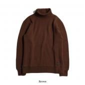 <img class='new_mark_img1' src='https://img.shop-pro.jp/img/new/icons1.gif' style='border:none;display:inline;margin:0px;padding:0px;width:auto;' />TROPHY CLOTHING - NAVAL HIGH NECK L/S TEE (BROWN) / TR25AW-207