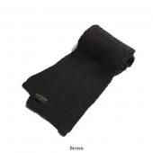 TROPHY CLOTHING - LOW GAUGE KNIT MUFF (BROWN) / TR24AW-801