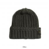 <img class='new_mark_img1' src='https://img.shop-pro.jp/img/new/icons1.gif' style='border:none;display:inline;margin:0px;padding:0px;width:auto;' />TROPHY CLOTHING - LOW GAUGE KNIT CAP (OLIVE) / TR25AW-701
