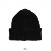 <img class='new_mark_img1' src='https://img.shop-pro.jp/img/new/icons1.gif' style='border:none;display:inline;margin:0px;padding:0px;width:auto;' />TROPHY CLOTHING - LOW GAUGE KNIT CAP (BLACK) / TR25AW-701