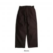 <img class='new_mark_img1' src='https://img.shop-pro.jp/img/new/icons1.gif' style='border:none;display:inline;margin:0px;padding:0px;width:auto;' />TROPHY CLOTHING - M-44 MOLESKIN TROUSERS (BROWN) / TR25AW-602