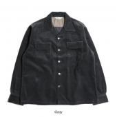 <img class='new_mark_img1' src='https://img.shop-pro.jp/img/new/icons1.gif' style='border:none;display:inline;margin:0px;padding:0px;width:auto;' />TROPHY CLOTHING - TOWN CRAFT CORD SHIRT (GRAY) / TR25AW-403