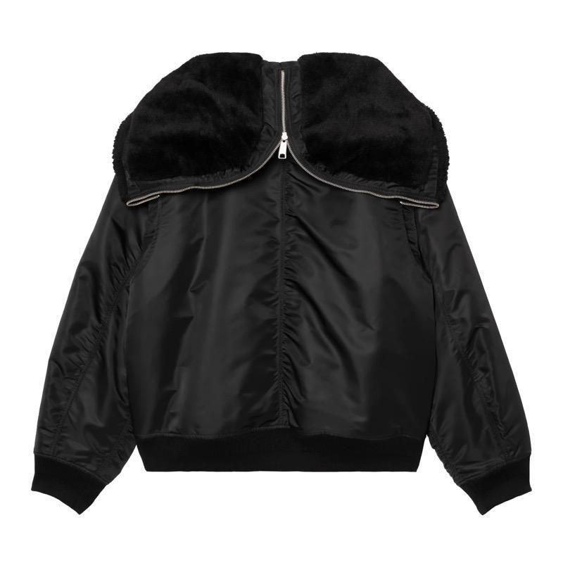 Carhartt WIP / HOODED OLTERA BOMBER (Black / Black) - CANVAS