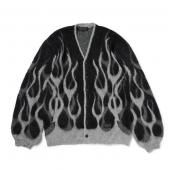<img class='new_mark_img1' src='https://img.shop-pro.jp/img/new/icons1.gif' style='border:none;display:inline;margin:0px;padding:0px;width:auto;' />EVILACT / FLAMES MOHAIR CARDIGAN (Black)