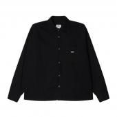 <img class='new_mark_img1' src='https://img.shop-pro.jp/img/new/icons1.gif' style='border:none;display:inline;margin:0px;padding:0px;width:auto;' />OBEY / PABLO DENIM SHIRT (Black faded wash)