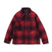 <img class='new_mark_img1' src='https://img.shop-pro.jp/img/new/icons1.gif' style='border:none;display:inline;margin:0px;padding:0px;width:auto;' />EVILACT / CHECK PADDED JKT (Red)