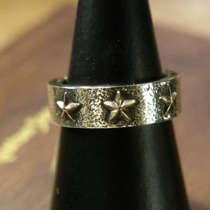 ROAD - Three Star Ring (Silver × K10) - CANVAS CLOTHING ONLINE STORE / 39  Shimeno Kanazawa Ishikawa JAPAN 920-0059