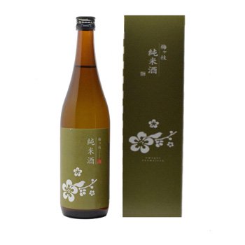 梅ヶ枝純米酒 箱入720ml （化粧箱入り） - 梅ヶ枝酒造 15,000円以上お