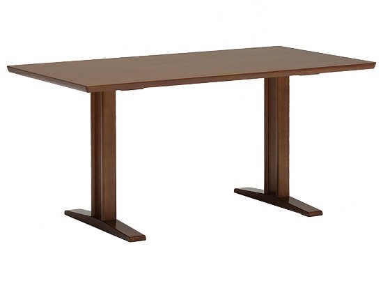 カリモク60+ ダイニングテーブルT1500ウォールナット色 | Plain Table