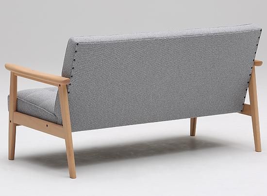 カリモク60 Kチェア2シーター ミストグレー | Plain Table