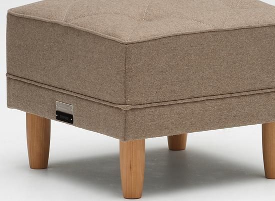 ヤキノさま専用 カリモク60 オットマン フラノベージュ カリモク60 オットマン フラノベージュ