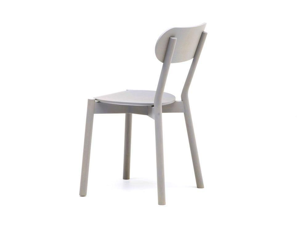 カリモク家具 KNS キャストールチェア グレー ナラ材 ダイニングチェア