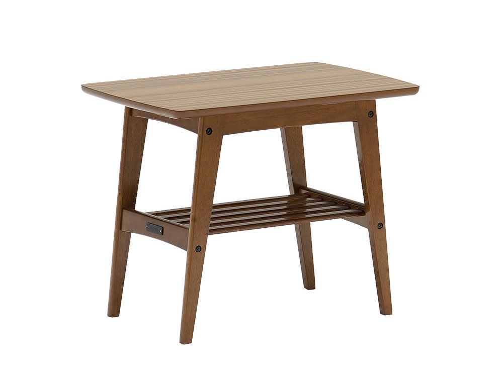 カリモク60 サイドテーブルウォールナット色 | Plain Table
