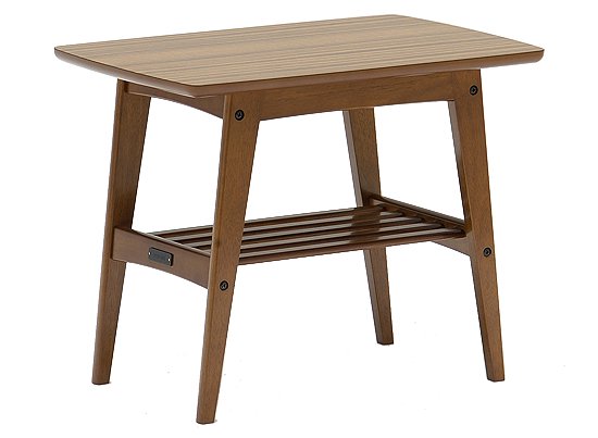 カリモク60 サイドテーブルウォールナット色 | Plain Table