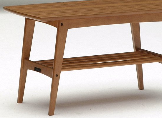 カリモク60 リビングテーブル小ウォールナット色 | Plain Table