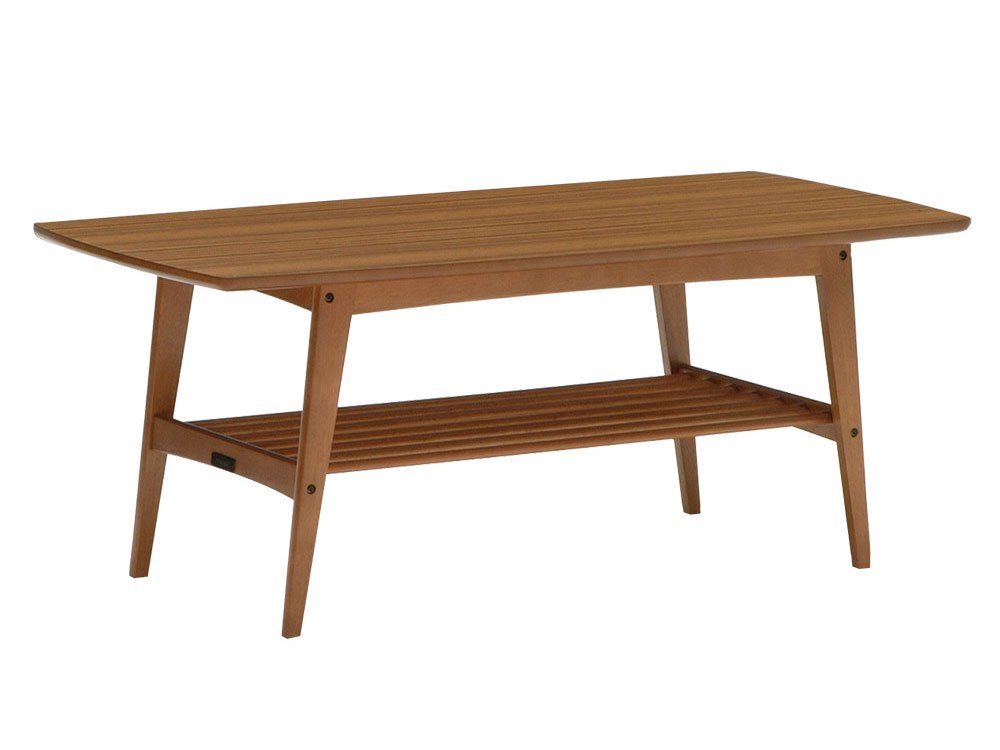 カリモク60 リビングテーブル大ウォールナット色 | Plain Table