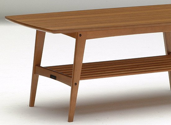 カリモク60 リビングテーブル大ウォールナット色 | Plain Table