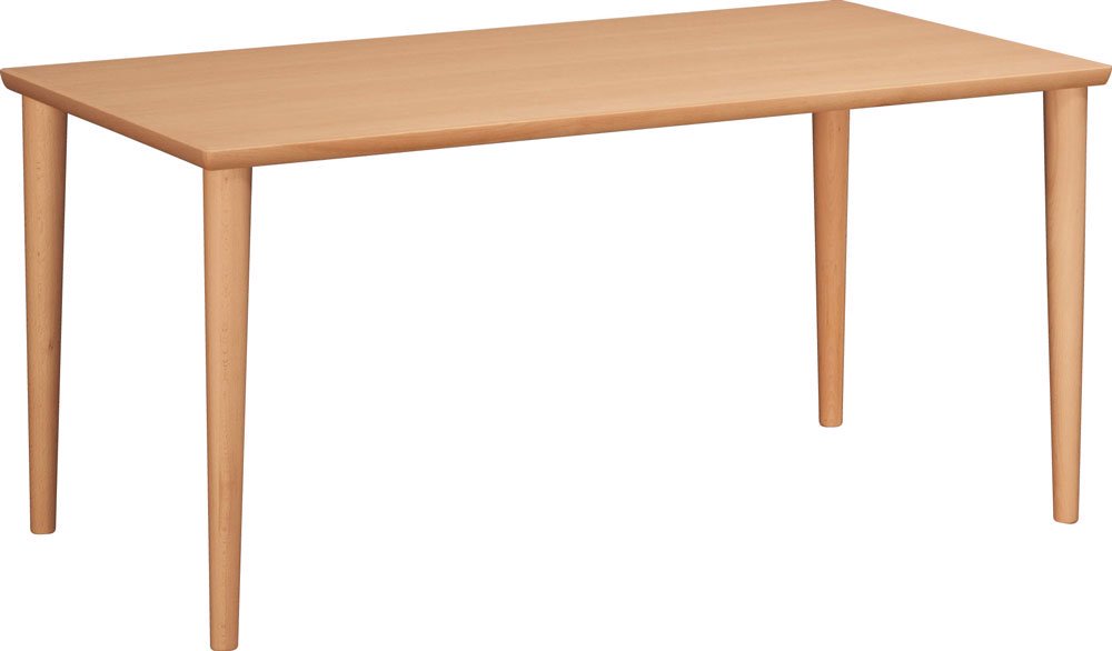 カリモク60+ ダイニングテーブル1500ピュアビーチ色 | Plain Table
