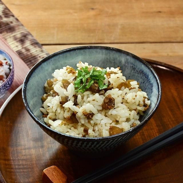 つわぶき混ぜご飯 島バナナや島らっきょう 天然塩ならトカラ旬鮮市