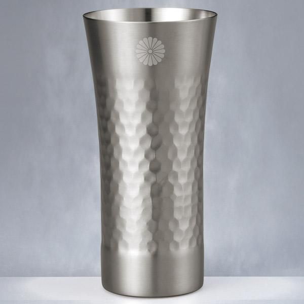 槌目タンブラー シルバー - 叙勲・褒章・叙位ショップ