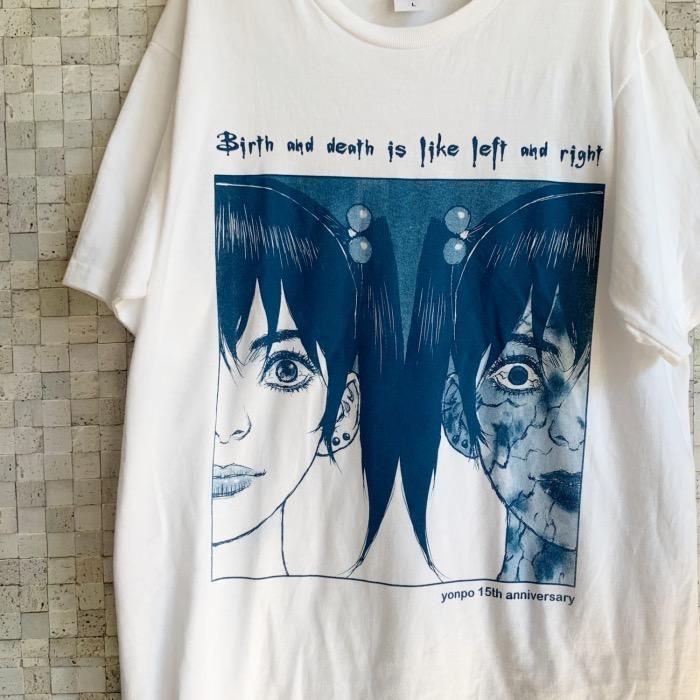 松本次郎×yonpo15周年記念Tシャツ - Alternative Manga T-Shirt Shop yonpo