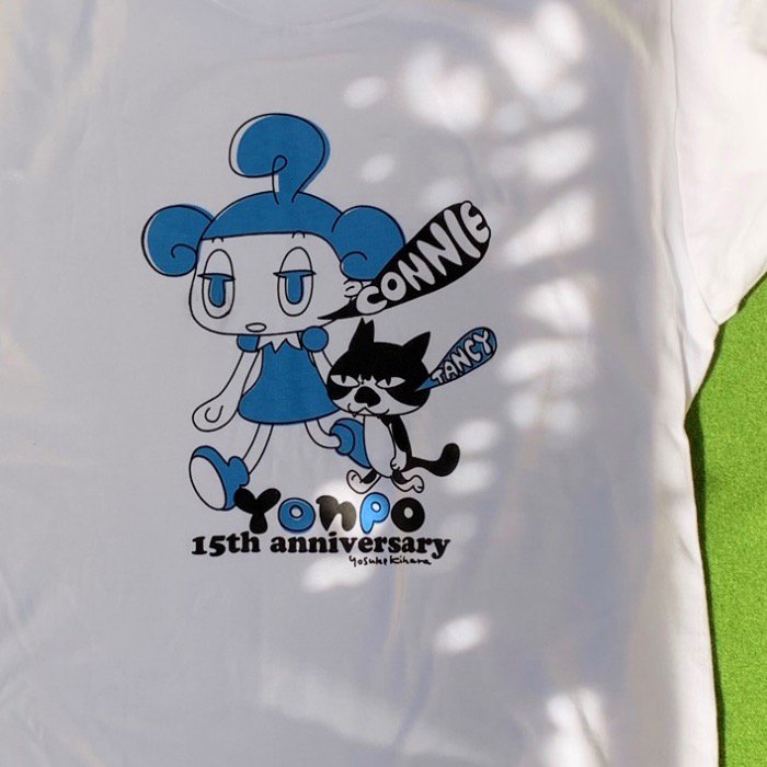 きはらようすけ×yonpo15周年記念Tシャツ - Alternative Manga T-Shirt Shop yonpo