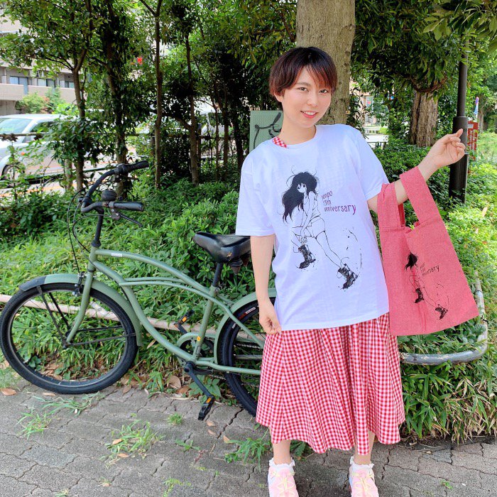 小林ユミヲ×yonpo15周年記念Tシャツ - Alternative Manga T-Shirt Shop yonpo