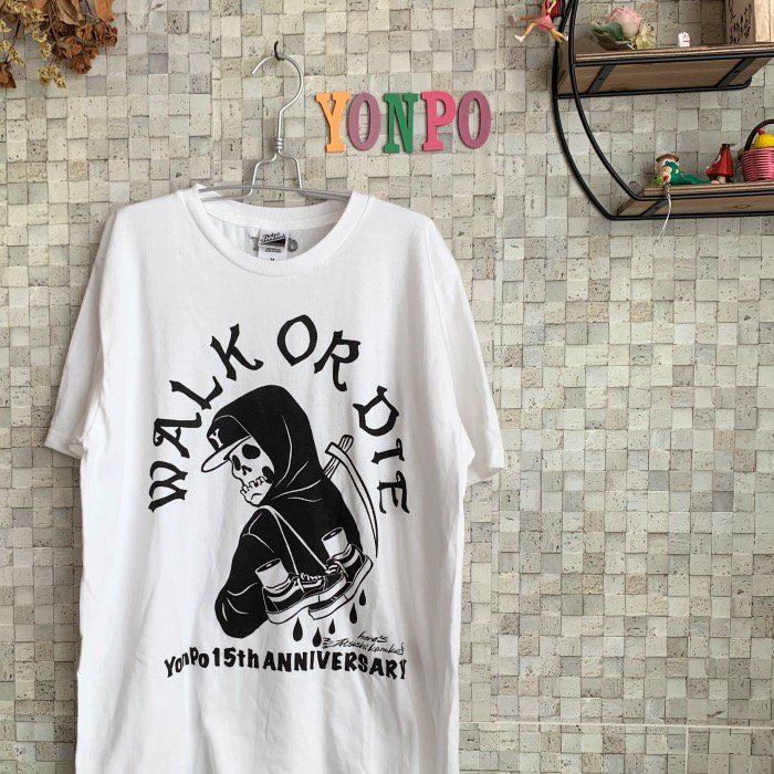 カネコアツシ×yonpo15周年記念Tシャツ - Alternative Manga T-Shirt Shop yonpo