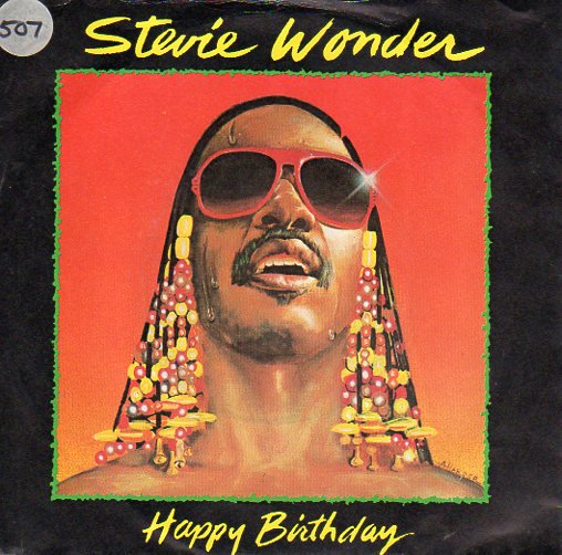 STEVIE WONDER / HAPPY BIRTHDAY (UK-org) - charlie's record HIROSHIMA |  チャーリーズレコード
