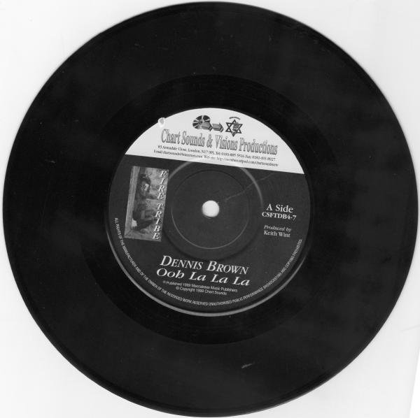 Dennis Brown / Ooh la la la (UK-org) - charlie's record HIROSHIMA 