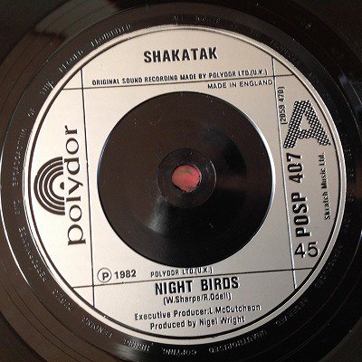 Shakatak / Night birds (7inch UK) - charlie's record HIROSHIMA 
