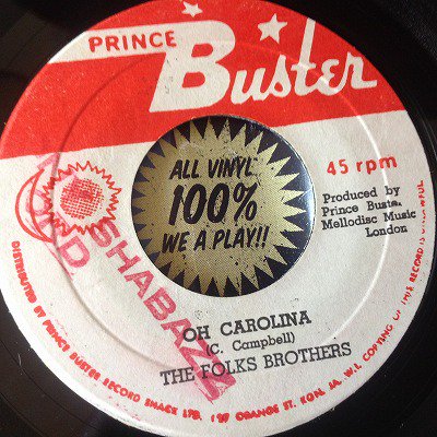 OH CAROLINA / THE FOLKS BROTHERS - 洋楽