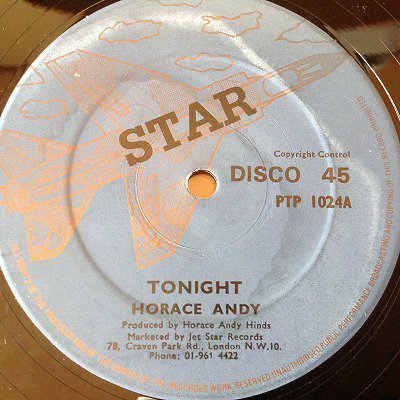 Horace andy / Tonight (12inch uk org) - charlie's record HIROSHIMA 