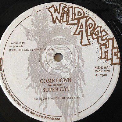 Super cat / Come down (12inch uk org) - charlie's record HIROSHIMA