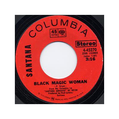 SANTANA / BLACK MAGIC WOMAN - charlie's record HIROSHIMA