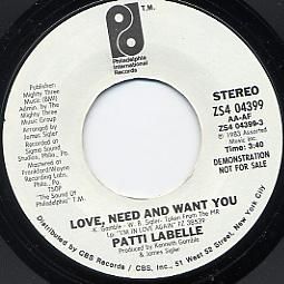 Love, Need and Want You - song and lyrics by Patti LaBelle