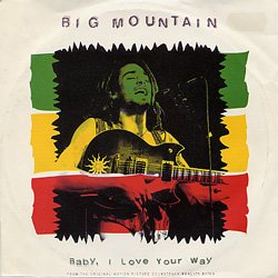 big mountain baby i love your way レコード