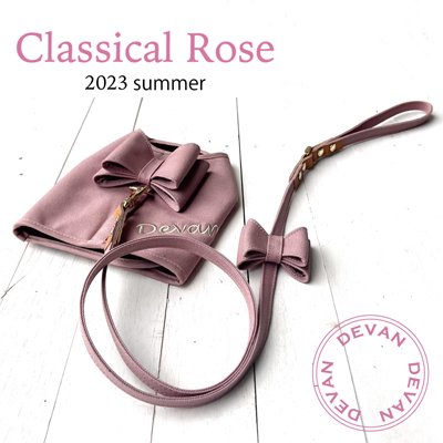 2023年限定色！Classical Rose 3Dリボンハーネス - リボン首輪や犬用