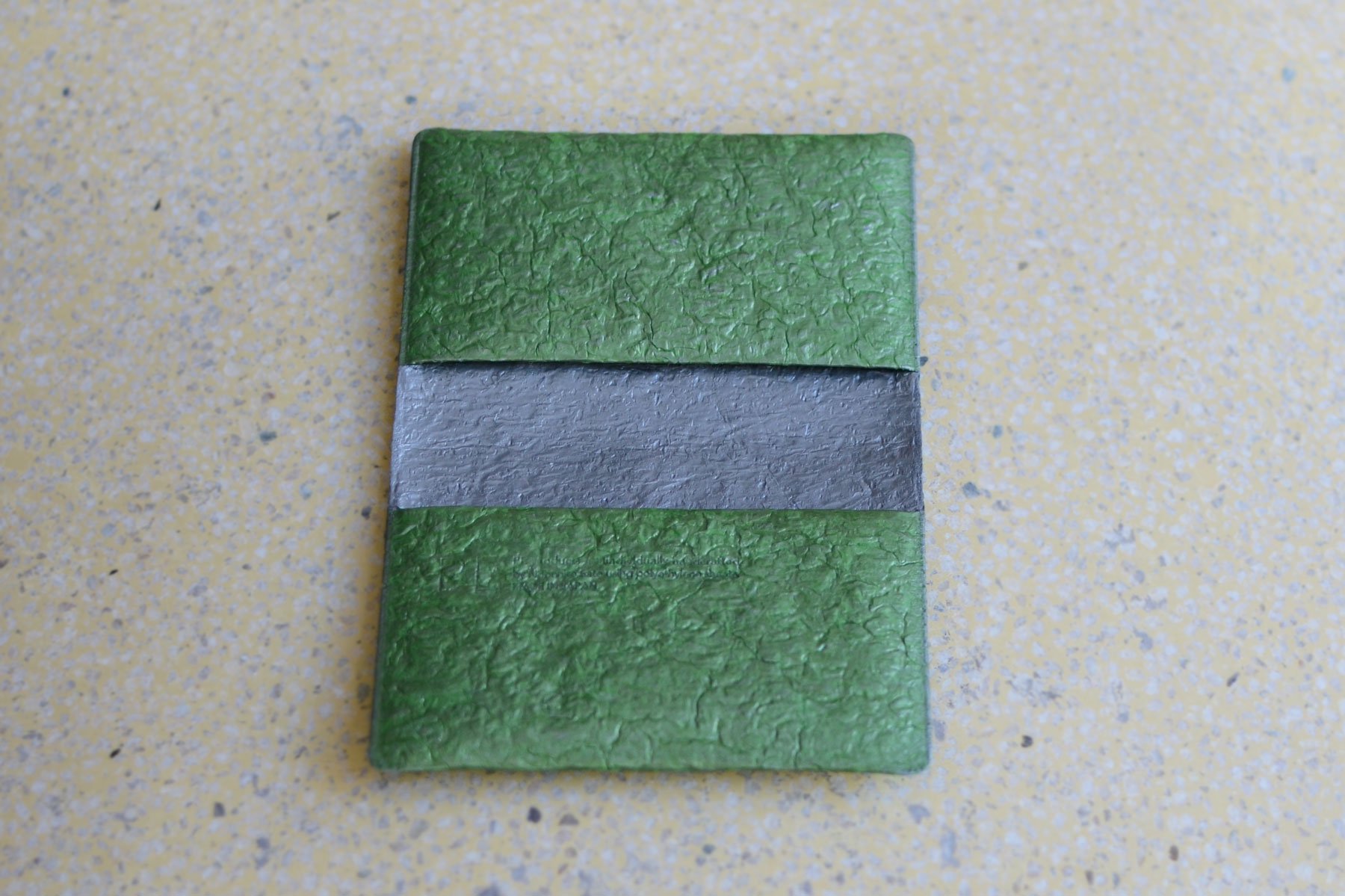 PE FOLDING CARD CASE [Industrial green] 