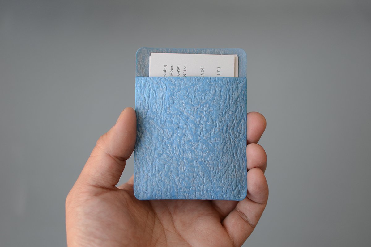 PE CARD HOLDER [Smoke blue]