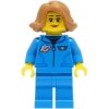 月面探査宇宙飛行士の女性-ダークアジュールクラシックスペースジャケット(#60349)