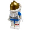 月面探査宇宙飛行士の男性-ホワイト/ダークアジュールスーツ(#60354)