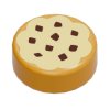 タイル1×1丸クッキー　ミディアムダークフレッシュ
