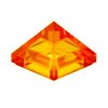 スロープ45度1×1×2/3三角錐　トランスオレンジ