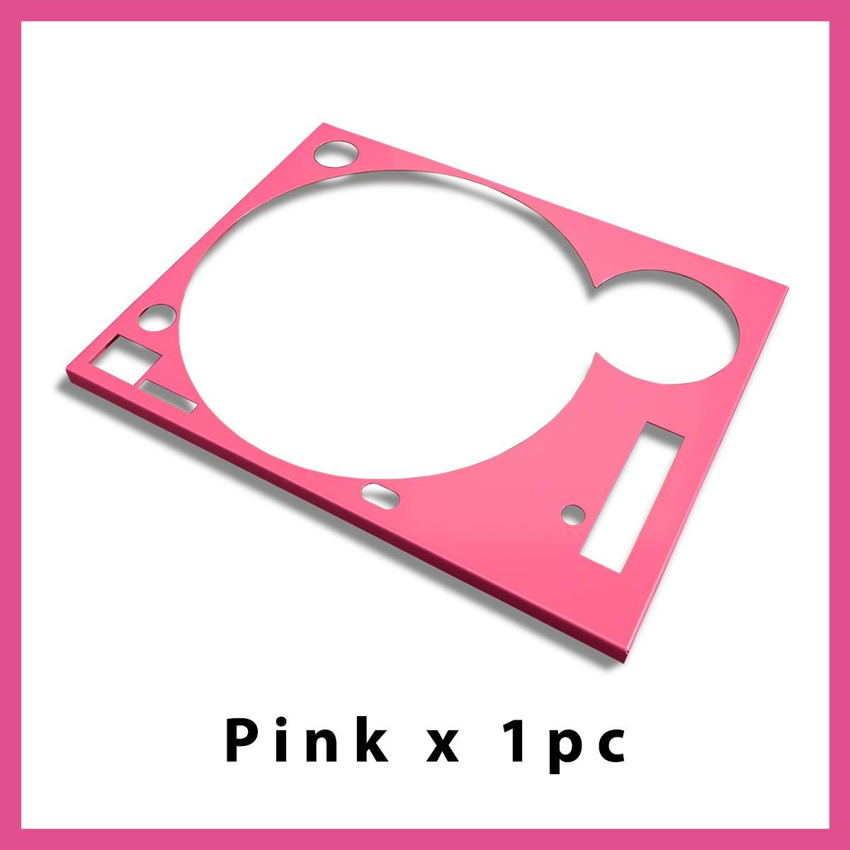 Technics SL-1200 ターンテーブル Faceplate ピンク - ROYAL TECHNO ...