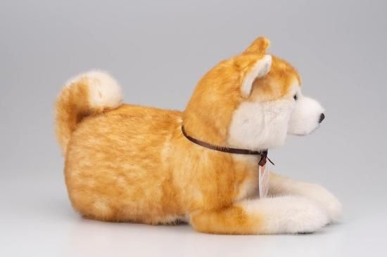 ハチ公生誕100周年記念の限定品 なでなでワンちゃん 秋田犬 HACHI ハチ