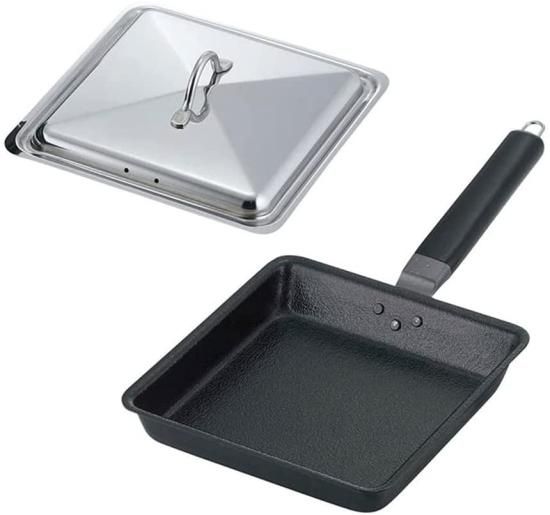 下村企販 フライパン 角型 20cm | 日本製 | 餃子鍋 - 「あると