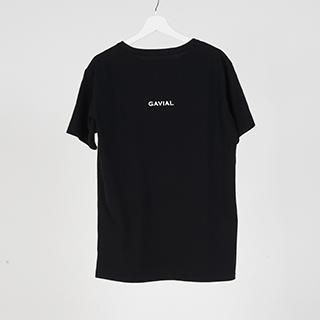 ⭕️未使用　GVLS 猫 Tシャツ GAVIAL GVAIAL GARAGE, s/s tee “black cat”